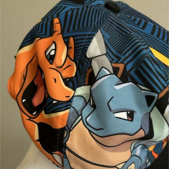 Pokemon Hat 2016 Wrap Around Graphics Snapback Youth Size Baseball Cap One Size - Picture 4 of 11